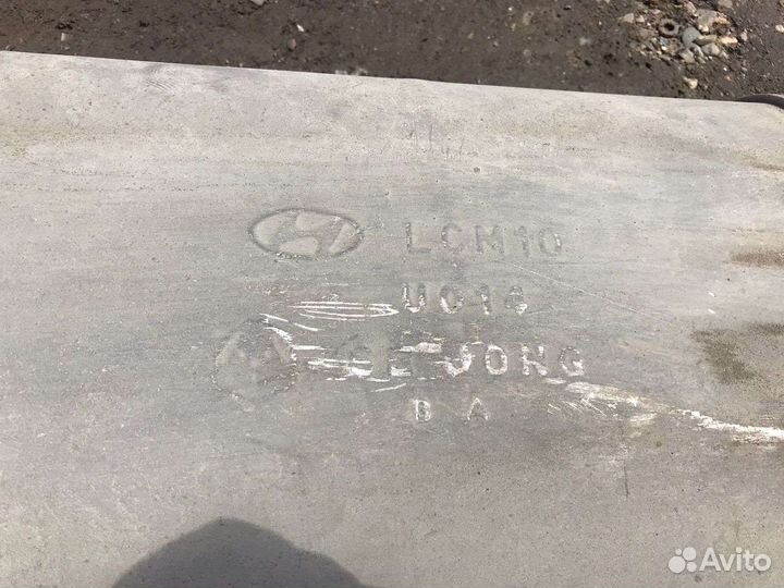 Задняя часть глушителя Хендай Акцент 2