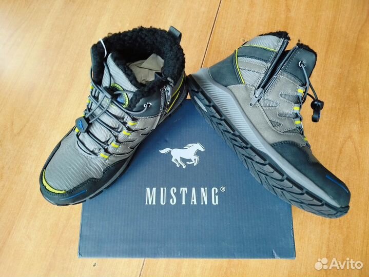 Новые ботиночки Bullbохer, Мustang, др оригинал 37