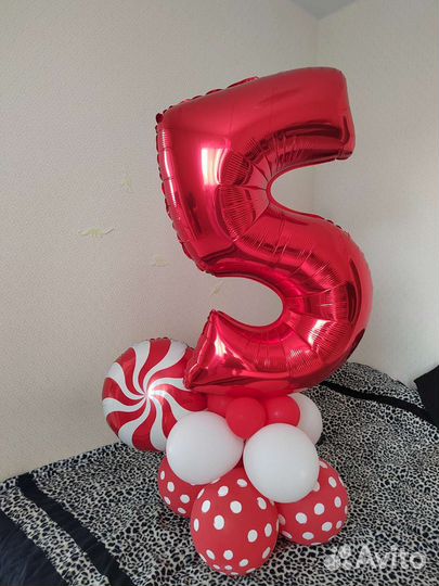 Цифра 5 на день рождения б/у 11.08.23