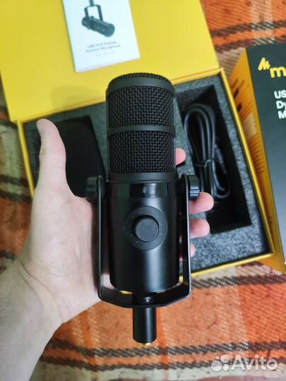 Maono pd400x микрофон