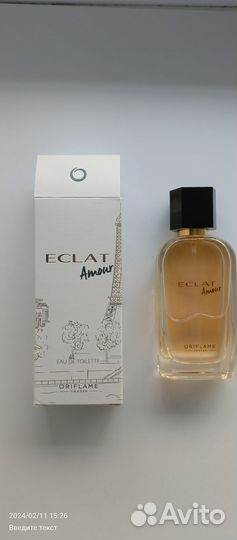 Туалетная вода женская Eclat Amour Oriflame 50мл