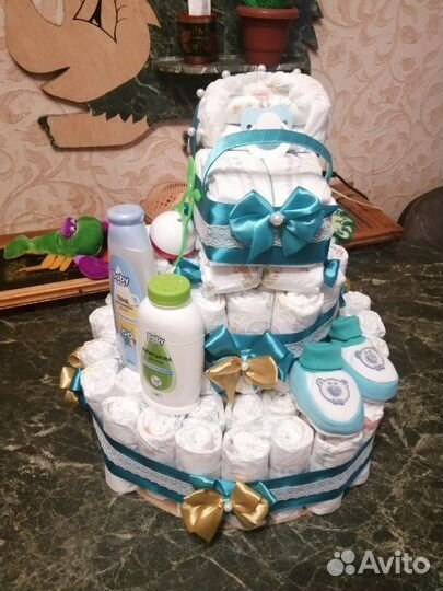 Торт из памперсов