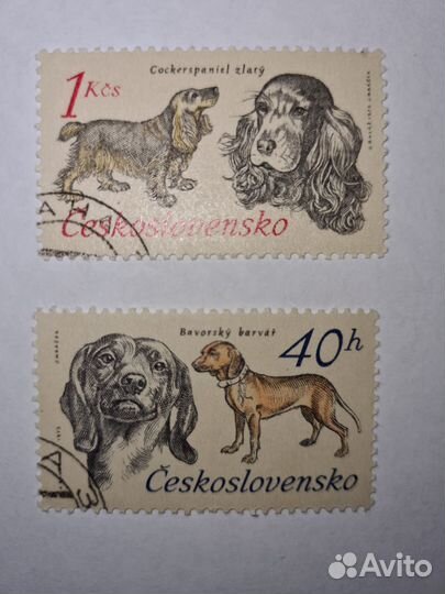 Марки Чехословакии 1973 года