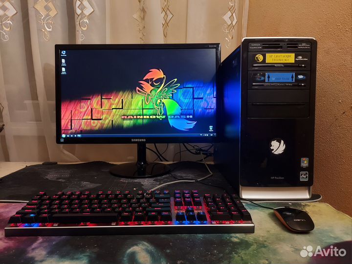 Бюджетный Компьютер HP Pavillion A6620