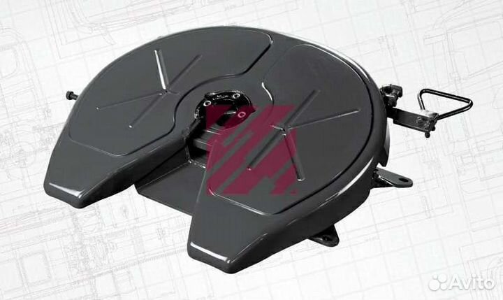 Седло тягача 150 мм шкворень 2 дюйма