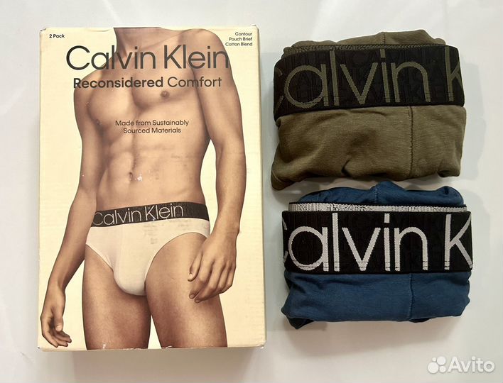 Трусы мужские брифы Calvin Klein, размер S