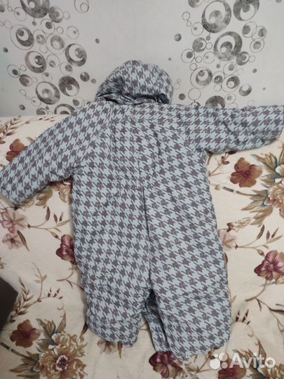 Зимний комбинезон для мальчика 80