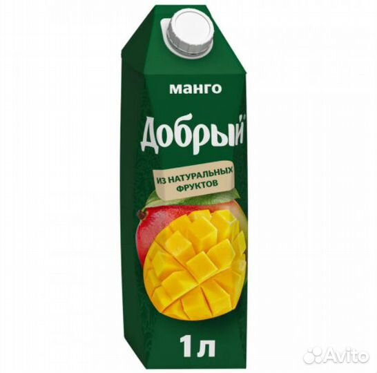 Сок Добрый Манго 1л Мултон