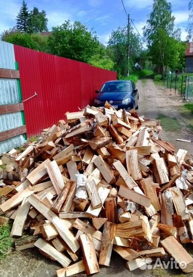 Дрова в укладку любого объема Березовые в Выборге