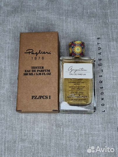 Paglieri 1876 agrigentum. Парфюмерная вода 100 мл