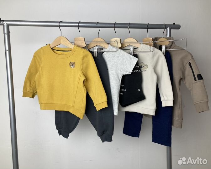 Фирменные вещи пакетом мальчику 80/86 hm zara