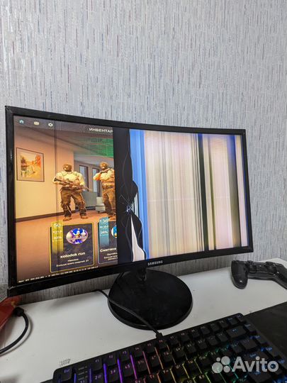 Монитор Samsung c24f390fhi