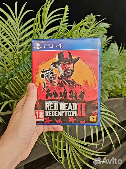Red dead redemption 2 ps4 диск