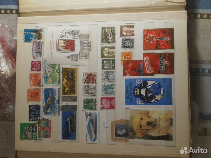 Набор марок разных стран