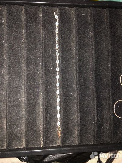 Браслет с топазом