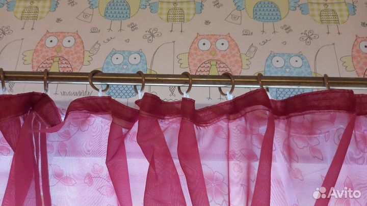 Занавеска для кухни или комнаты