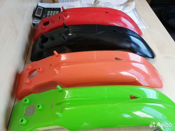 Крыло переднее Питбайк Vento 17/14 (4 отв.)