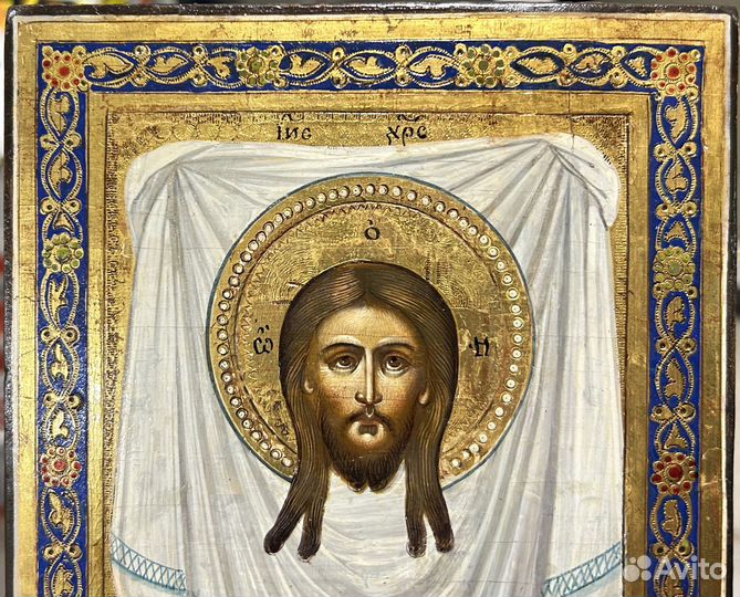 Икона Спас Нерукотворный Золото