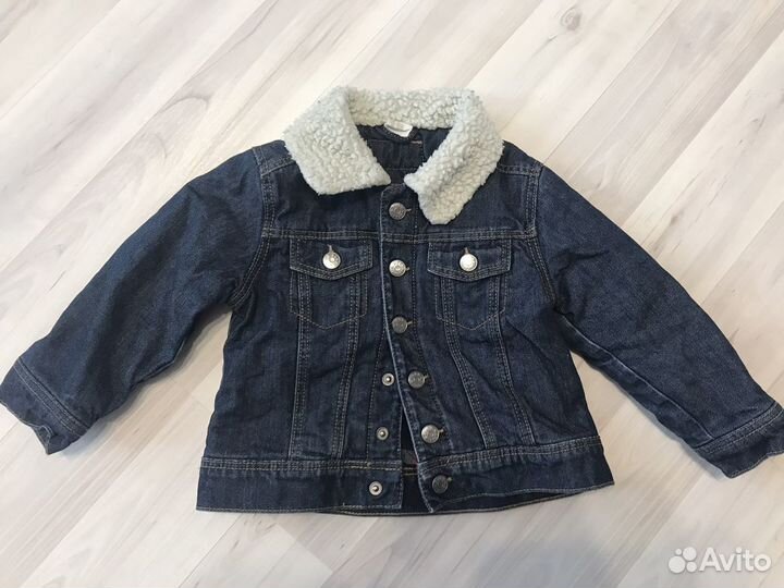 Куртка H&M джинсовка 92