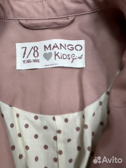 Плащики для девочек