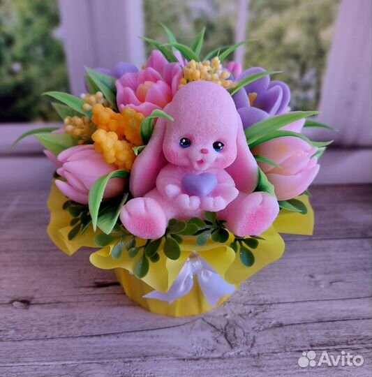 Букеты из мыла ручной работы