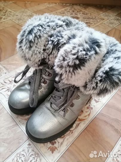 Ботинки зимние детские для девочки
