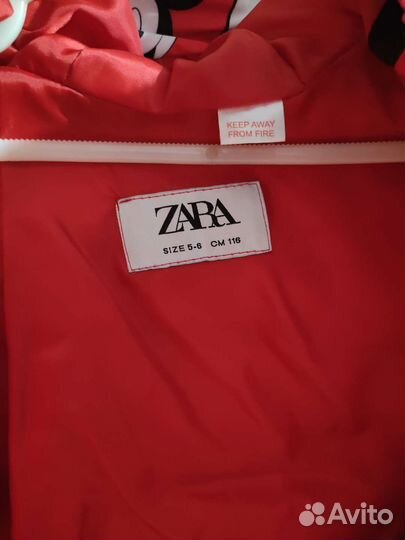 Куртка zara Микки 110-116
