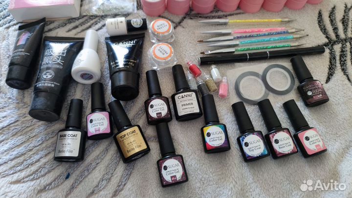 Набор для наращивания ногтей и маникюра