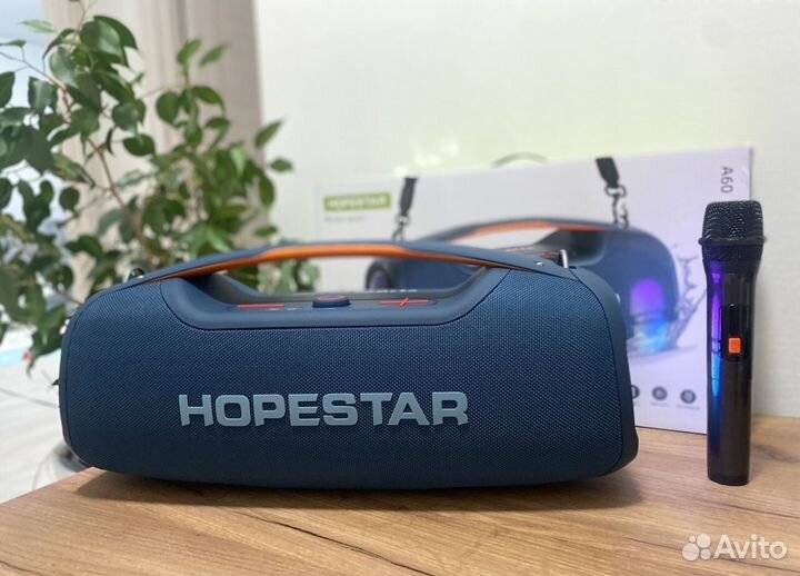 Колонка Hopestar A60 + микрофон (оригинал)