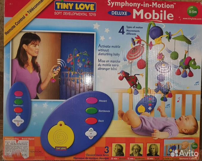 Мобиль в кроватку бренда Tiny love