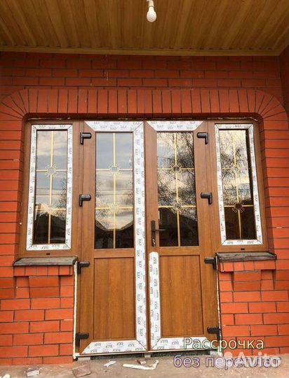 Пластиковые двери в рассрочку