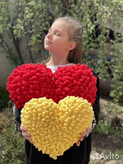 Плюшевая подушка 