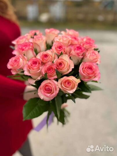 Букеты роз 15, 25, 31, 51, 75, 101 роза Доставка