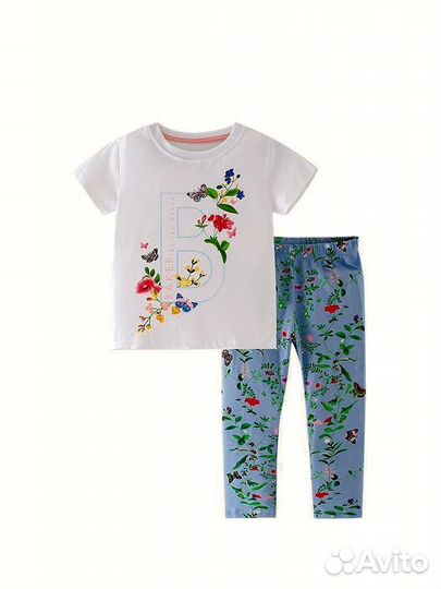 Новый костюм двойка на девочку, рост 120 см