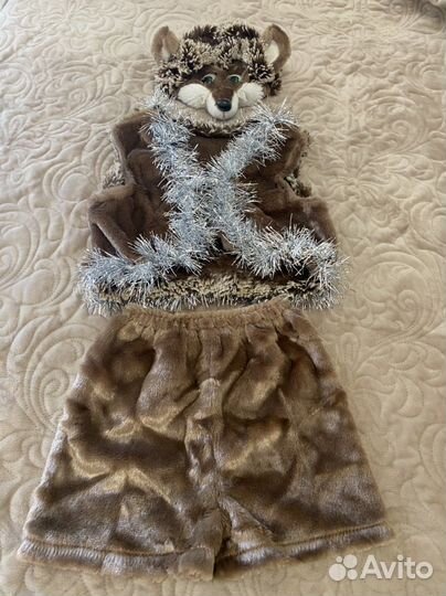 Новогодний костюм ёжика 4-5 лет