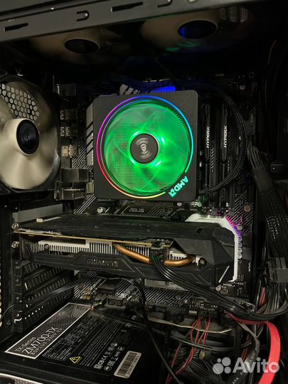 Ryzen 7 3700X + asus X570-P + HyperX DDR4 32GB