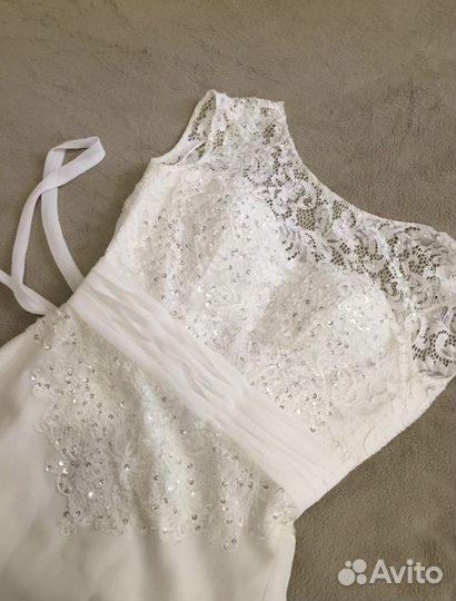 Свадебное платье рыбка