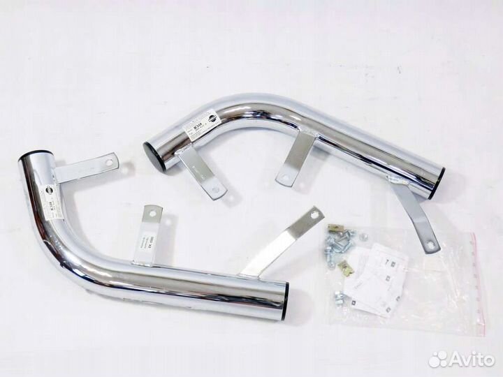 Защита заднего бампера 