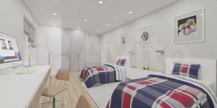 2-к. квартира, 85,6 м², 7/10 эт.