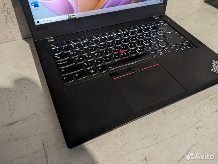 Ноутбук Lenovo ThinkPad T480 i5-8gen/16gb/SSD