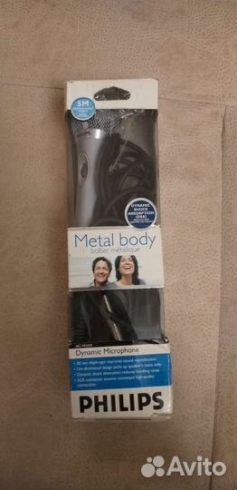 Новый микрофон проводной Philips