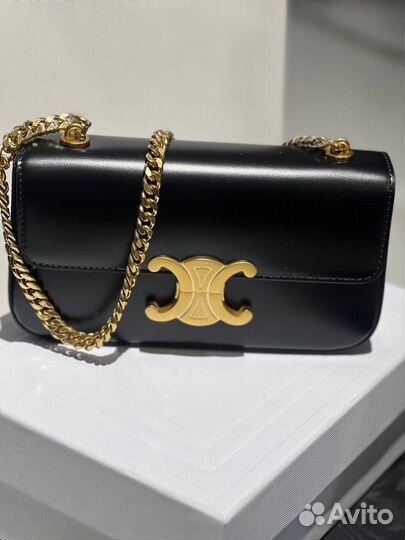 Сумка Celine Triomphe с цепочкой