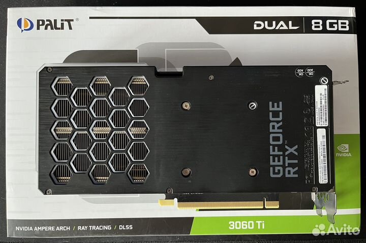 Видеокарта Palit RTX 3060Ti Dual