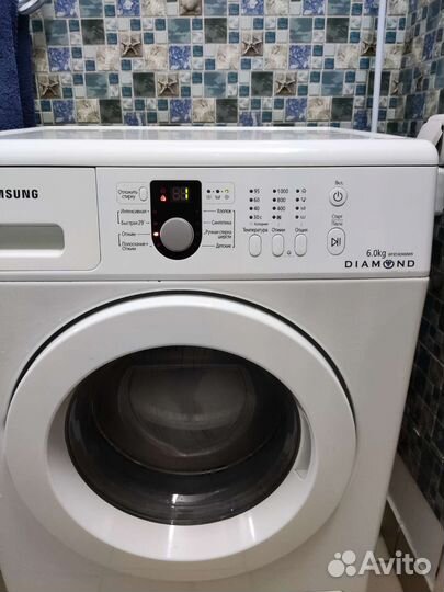 Стиральная машина samsung diamond 6кг б/у