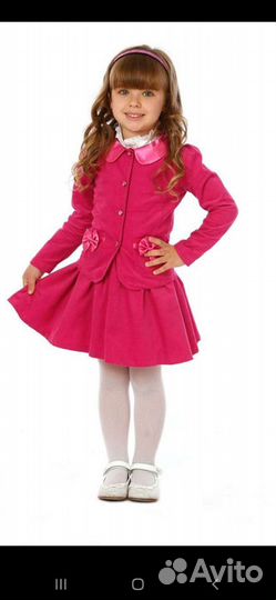 Яркий жакет для девочки