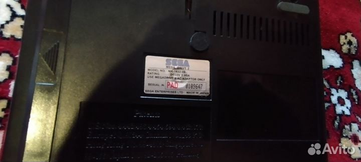 Игровая приставка Sega MD из 90-х