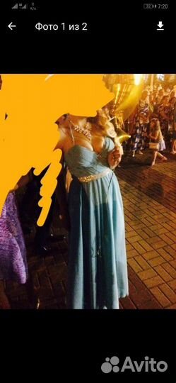 Вечернее платье