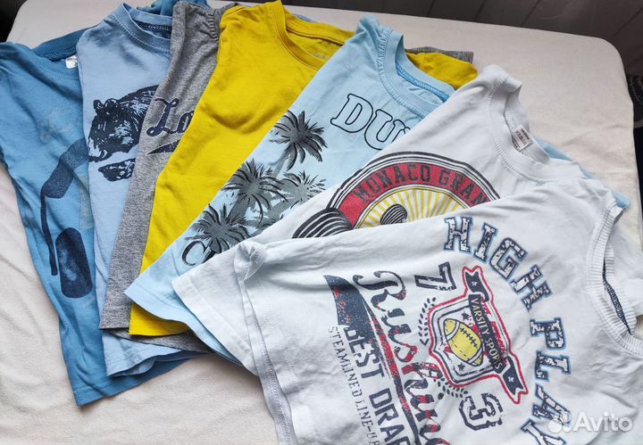 Футболки пакетом для дома 110-116