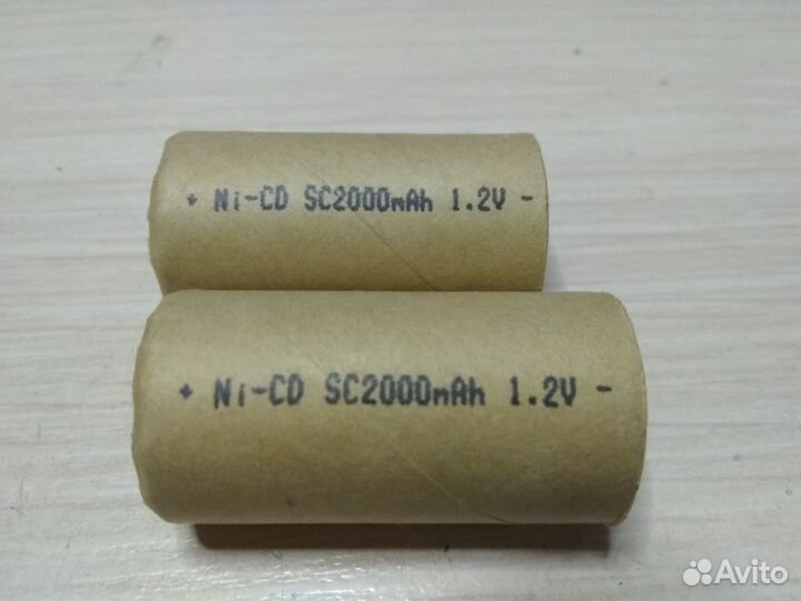 Ni-CD SC 2000mAh 1.2V аккумулятор