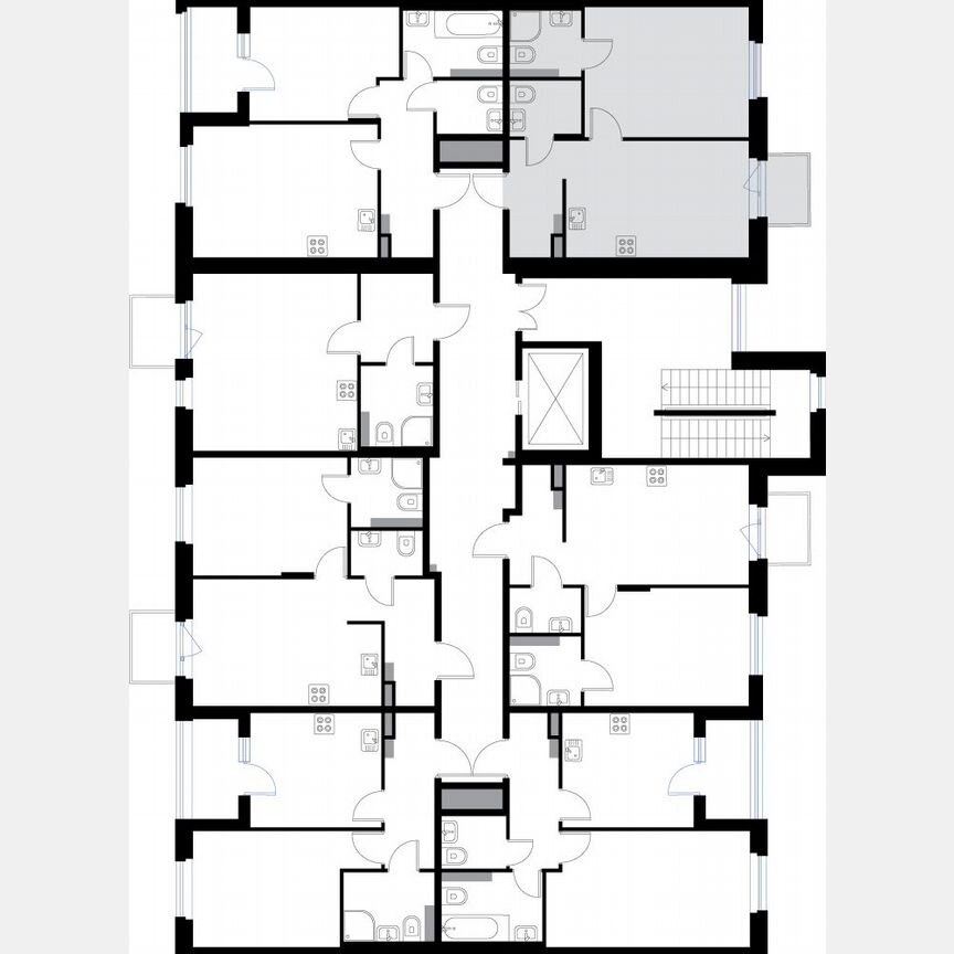 1-к. квартира, 40,9 м², 2/3 эт.